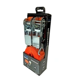 SPÄNNBAND LC500, 2 st 4,5 + 0,5 m, 25 mm, DUBBEL J-KROK