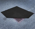 BRUNNTÄTNINGSMATTA 1,5 x 1,7 m, 0,75MM EPDM, SVART