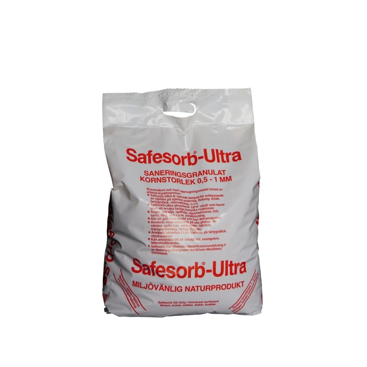 ABSORBTIONSMEDEL SAFESORB, ULTRA 10 kg