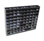 BULTFACK 80 FACK, SVART, 1245x1000x160mm