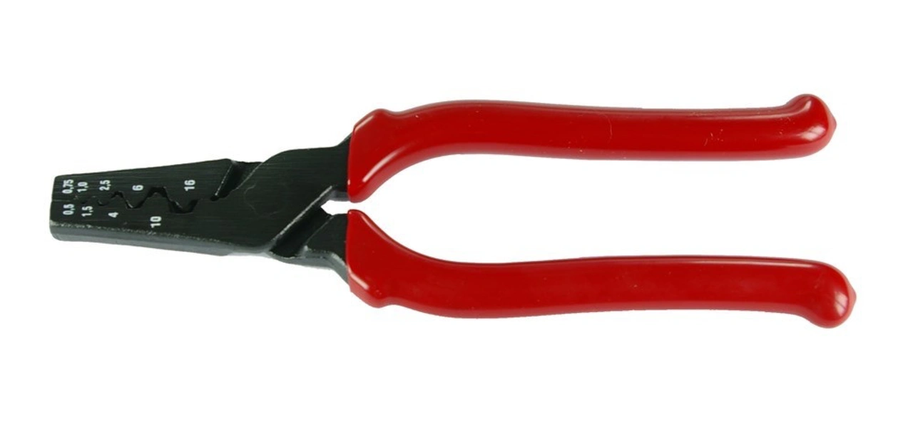 PRESSVERKTYG ÄNDHYLSOR, 190 MM