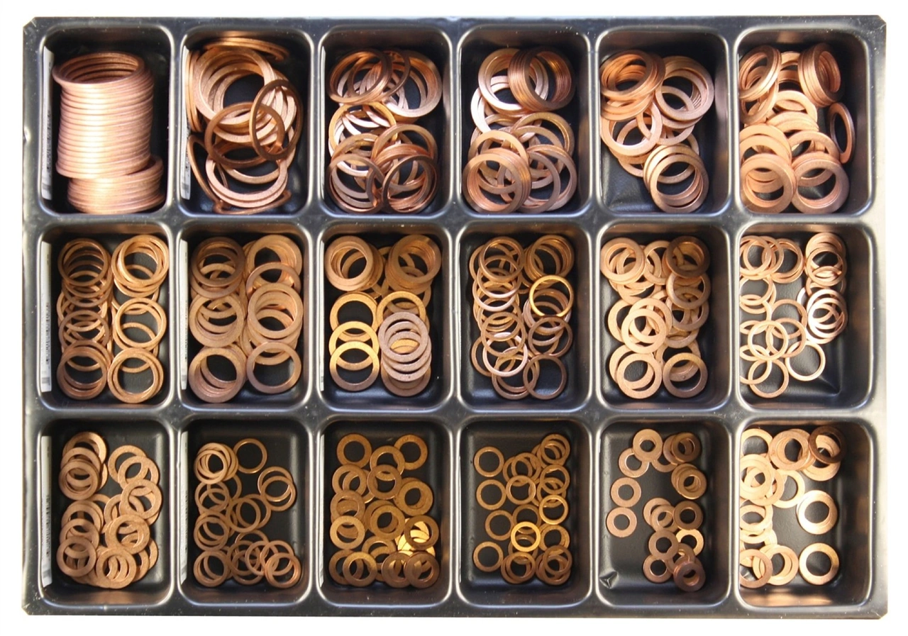 SORTIMENTINSATS  (S1-L2), KOPPARBRICKOR