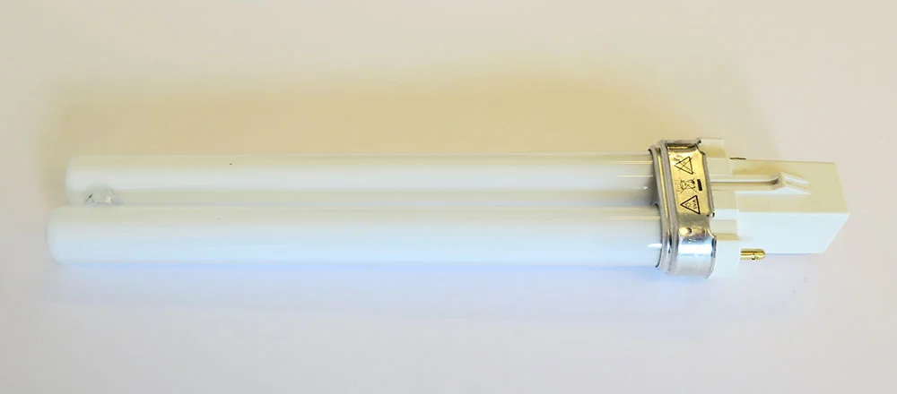 Lysrör till UV-lampa med fot