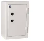 Väggskåp förberett för assa lås, 620x410x260 mm