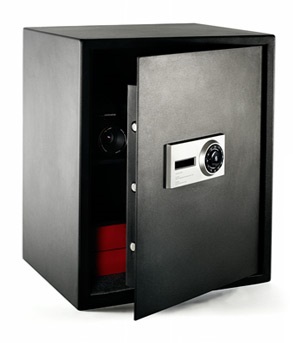 Stöldfördröjande förvaringsskåp med kodlås, 620x500x400 mm