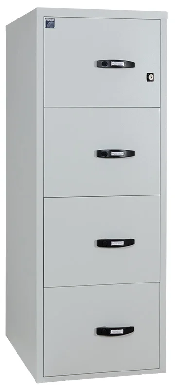 Hängmappsskåp 4-lådigt, 1510x551x779 mm, UL60