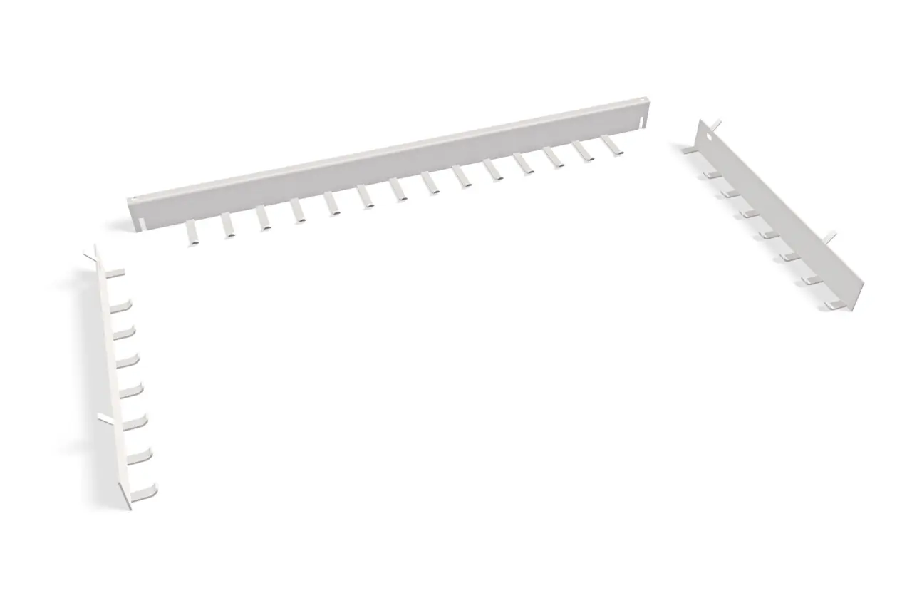 Set med 14 standardkrok + 14 långa krok för säkerhetsskåp