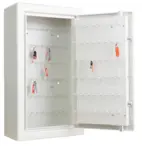 Nyckelskåp SSF3492, 750x420x220 mm, 114 långa krok