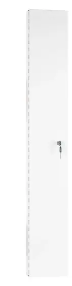 Nyckelskåp 169 krok, 1450x220x55 mm