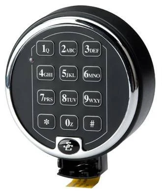 Elkodlås 1+1 kod inkl batteri