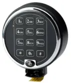 Elkodlås 1+1 kod inkl batteri