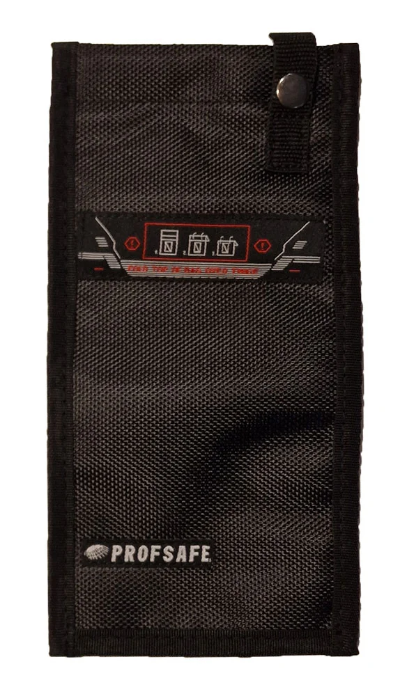 Signalsäkerhetspåse, 120x120 mm, Bluetooth,RFID,WiFi,GPS,EMP