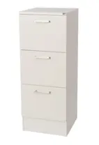 Källsorteringsmöbel Tower 3. Inkl 3 st 21 L inkast