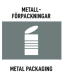 Dekal Metallförpackingar till Tower 130x170mm