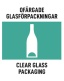 Dekal Ofärgade glasförpackningar till Tower 130x170mm
