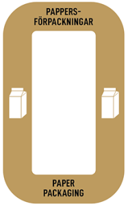 Dekal Pappersförpackningar till Mutii (rekt.)