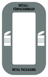 Dekal Metallförpackningar till Mutii (rekt.)