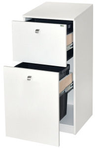 Källsorteringsmöbel Multi Tower, 2 inkast 21+29L