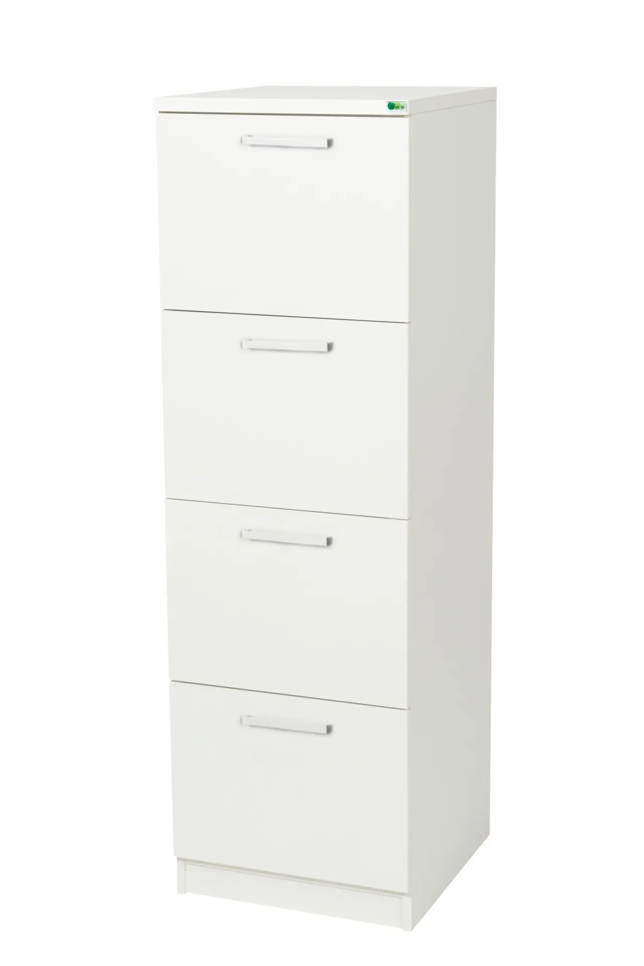 Källsorteringsmöbel Tower 4. Inkl 4x21 L inkast