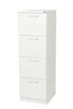 Källsorteringsmöbel Tower 4. Inkl 4x21 L inkast