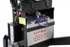Saxlyftvagn, Elektrisk 1000kg, gaffelmått 560x2000mm