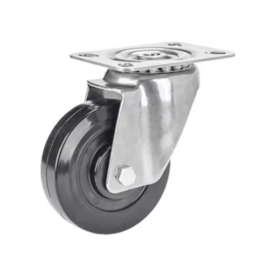 Länkhjul 100 mm, värmebeständig gummibana