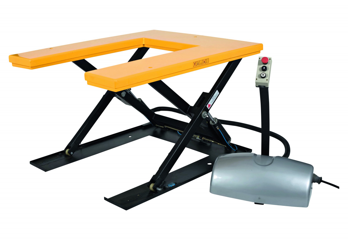 Lyftbord U, 1000kg, 1450x1140mm