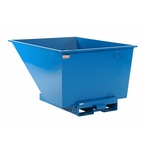 Tippcontainer med tryckplatta 900 L