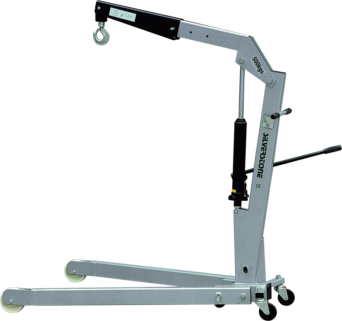 Fällbar V-kran Kap 1000kg