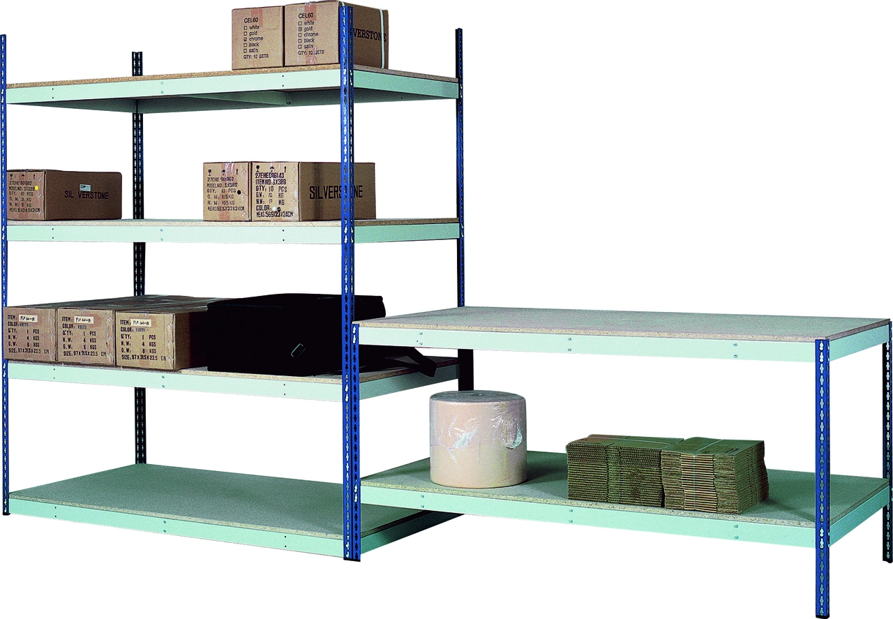 Hyllställ 3 plan 1830x455x2130mm