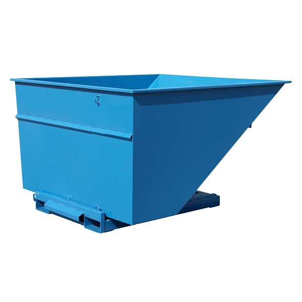 Tippcontainer med tryckplatta 3000 L