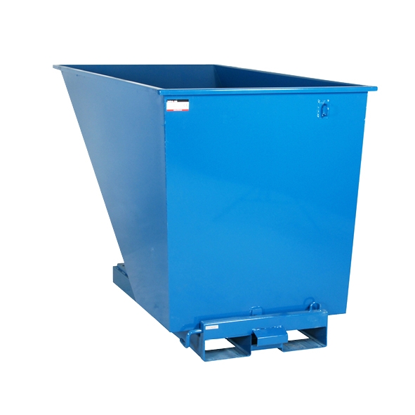 Tippcontainer med tryckplatta 1600 L