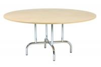 Konferensbord Alaska, D1600, Björk/Svart