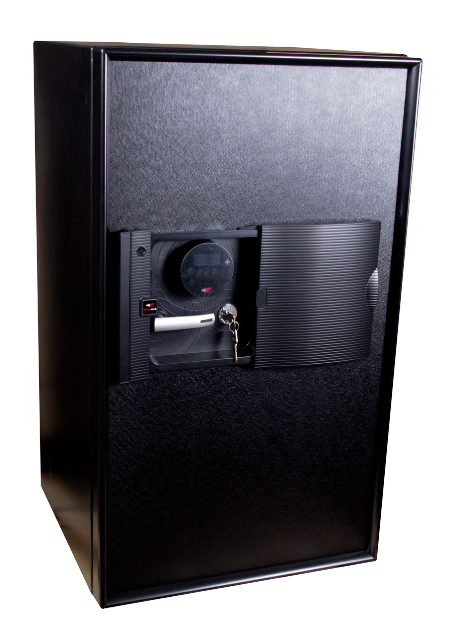 Brandklassat dokumentskåp, Aegis 100, svart