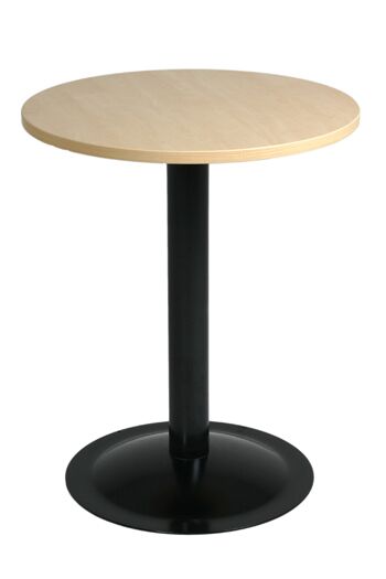 Pelarbord TS, D700, Bok/Svart