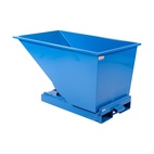 Tippcontainer med tryckplatta 600 L