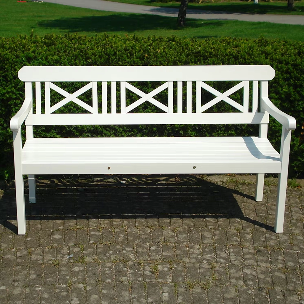 Träsoffa Holmsund Vitmålad