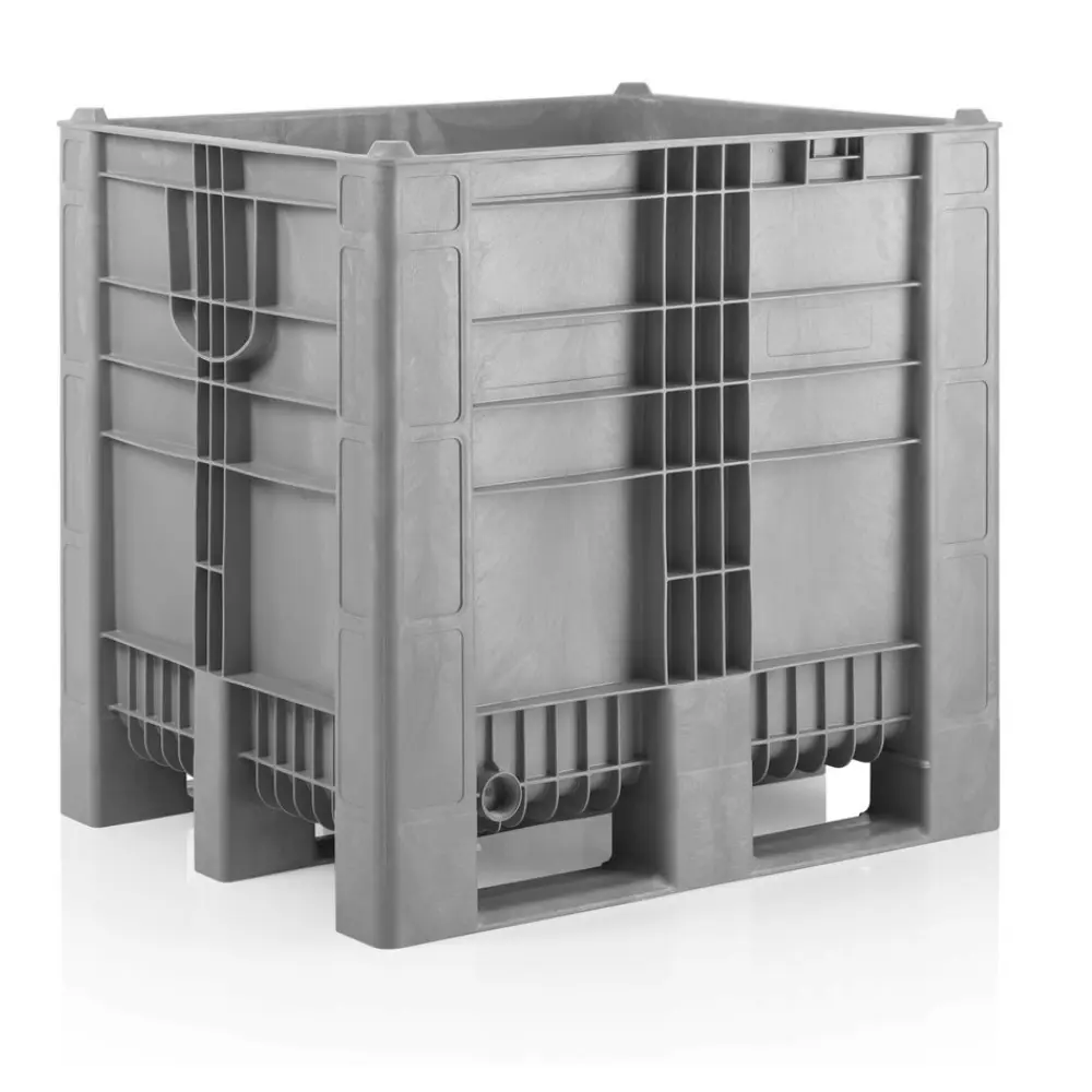 Plastcontainer MoveBox Heavy Duty 1000 H1140 Ljusgrå