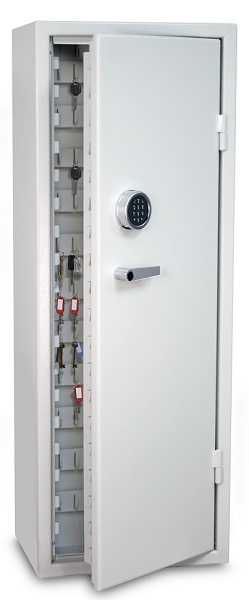 Inbrottssäkert nyckelskåp 1500x550x400 mm