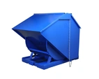 Tippcontainer Högbyggd med lock Heavy Duty 510 liter